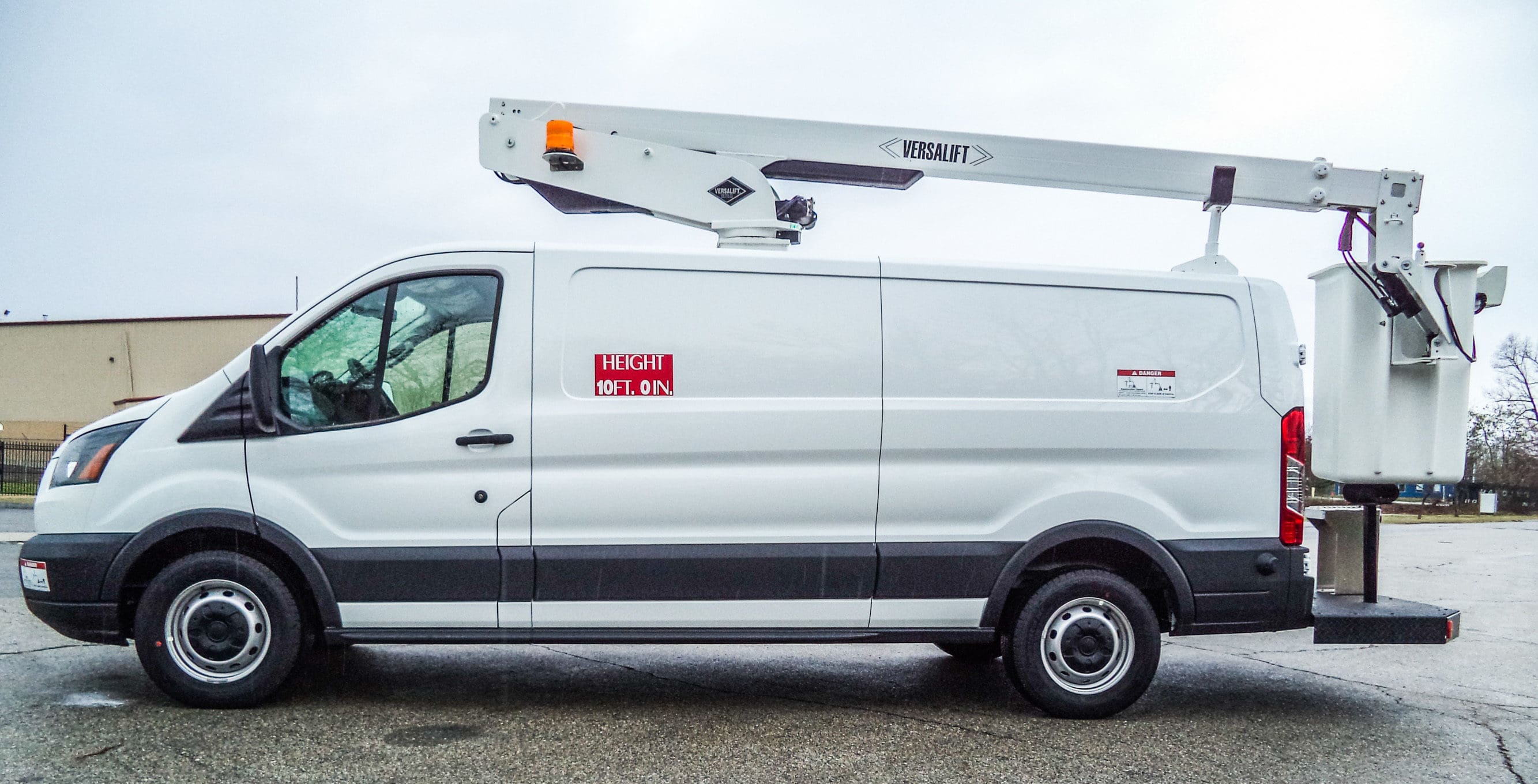 Versalift VanTel29NE Bucket Truck Van Van Custom Truck One Source