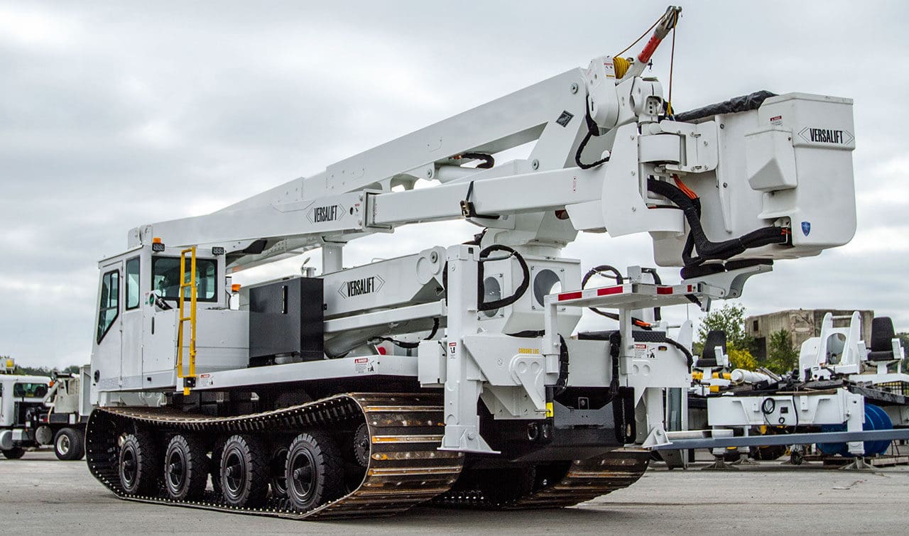 Versalift VST-9000-E100 Tracked Bucket Truck - Custom Truck One Source