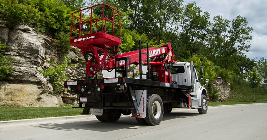 Elliott G50F Bucket Truck – Custom Truck One Source