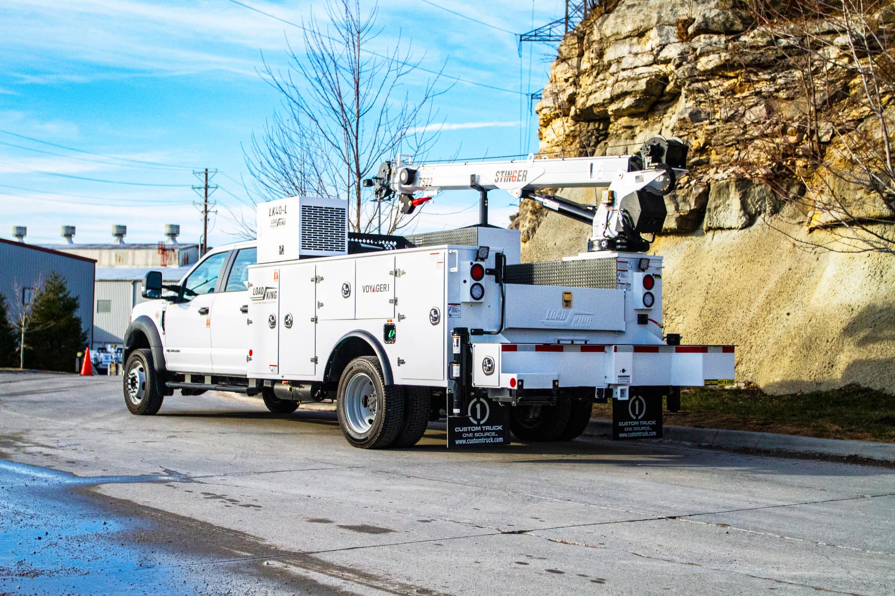 Load King Voyager® I - Ford Service Truck on Ford - Mechanic's Bodies